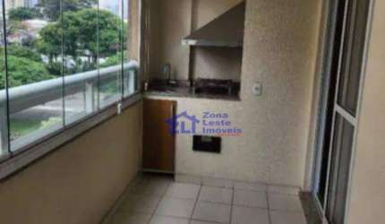 Apartamento com 3 dormitórios à venda, 86 m² por R$ 715.000,00 - Tatuapé - São Paulo/SP