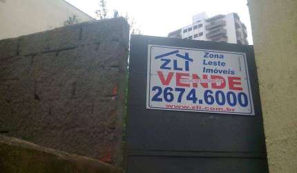 Terreno, 588 m² - venda por R$ 3.600.000,00 ou aluguel por R$ 18.852,00/mês - Tatuapé - São Paulo/SP