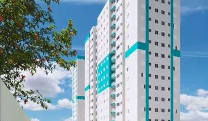 Apartamento Studio novo para venda com 26m² no Residencial Le Vin Garden em Mogi