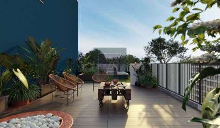 More próximo ao Parque Bacacheri!! Apartamento Garden 2 quartos. 1 suíte. 1 vaga. 58 m² + 37,15 m² de Garden.