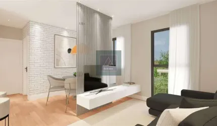 BOA VISTA - LANÇAMENTO!! Apartamento Garden 2 quartos sendo 1 suíte. 1 vaga. 61,62 m² privativos + 10,45 m² de Garden. Face Norte.  Entrega Julho/25.