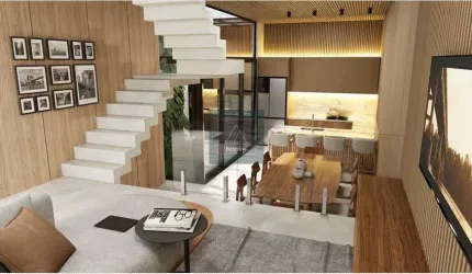 Sobrado em Condomínio - 117 m². 3 quartos com 1 suíte. 1 vaga. Entrega Julho/25. R$ 839 mil.