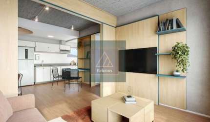 LANÇAMENTO NO SÃO FRANCISCO - Apartamento 1 quarto. 31m². 1 vaga. Entrega: Março/27