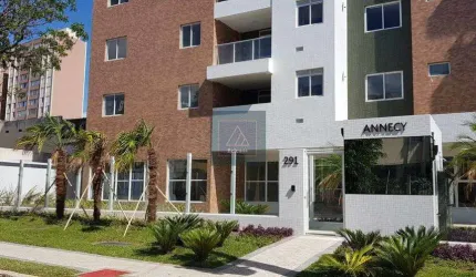 Apartamento 3 quartos com suíte.  77 m² privativos. 1 vaga. Sacada com churrasqueira. Face Leste.