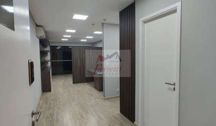 Sala comercial com 42m² para locação em Valongo-Santos-SP