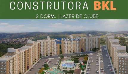 Apartamento com 2 dormitórios à venda, 45 m² a partir de R$ 218.000 - Caucaia do Alto - Vargem Grande Paulista/SP