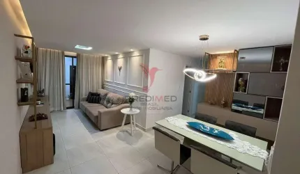 Apartamento no Bessa de 3 quartos, com Área externa, Porteira Fechada. Pronto a morar