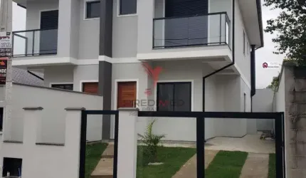 Lindos sobrados a venda com 3 dormitórios sendo 1suíte com sacada, em Palhoça SC