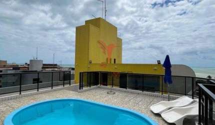 Vende-se apartamento com Varanda Gourmet, vista Mar,na melhor localização de Tambau