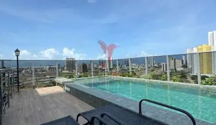 Apartamento de 2 quartos, sacada,novo á venda no Bairro Aeroclube,. João Pessoa