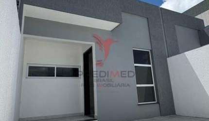 Casa à venda no Gramame com área de serviço e terraço, oferta de ITBI e cartório