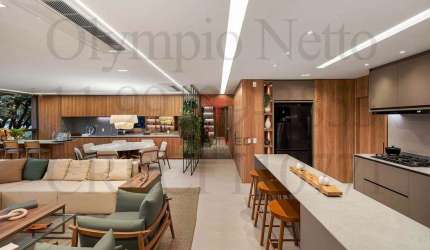 Apartamento no Brooklyn,Mobiliado Porteira fechada.3 Suites, 3 Vagas de Garagem