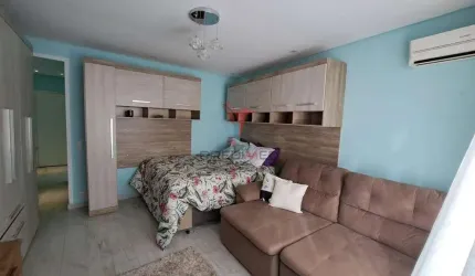 Apartamento á venda em São Vicente,com vista para o mar excelente localização
