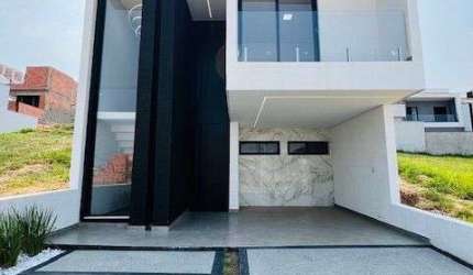 Sobrado com 3 dormitórios à venda, 150 m² por R$ 999.000 - Condomínio Horto Flor