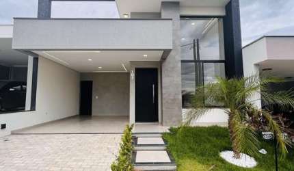 Casa com 3 dormitórios à venda, 140m por R$899.000,00 - Condomínio Reserva Ipane