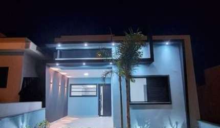 Casa com 3 dormitórios à venda, 105 m² por R$ 680.000,00 - Condomínio Villaggio