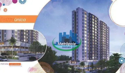 Apartamento Novo com 2 dormitórios à venda, 46 m² por R$ 383.850 - Macedo - Guarulhos/SP