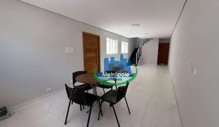 Sobrado Novo de 123m² com 3 Suítes e 2 Vagas de Garagem