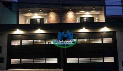Sobrado à venda, 174 m² por R$ 1.055.000,00 - Parque Continental II - Guarulhos/SP