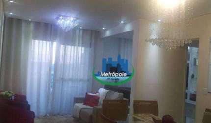 Apartamento com 3 dormitórios à venda, 81 m² por R$ 639.000 - Jardim Las Vegas - Guarulhos/SP