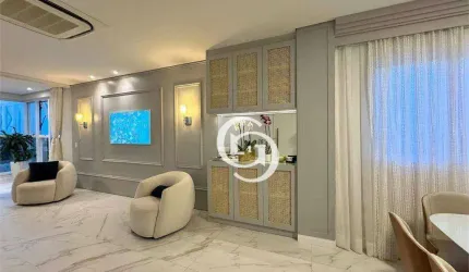 Apartamento com 3 suítes semimobiliado no Country - Cascavel/PR