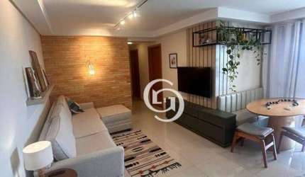 Apartamento mobiliado em andar alto à venda, 70 m² por R$ 549.000 - Pacaembu - Cascavel/PR