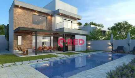 Sobrado com 4 dormitórios à venda, 315 m² por R$ 2.550.000,00 - Condomínio Villas do Golfe - Itu/SP