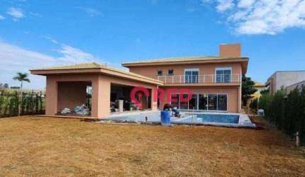 Casa com 4 dormitórios à venda, 448 m² por R$ 5.300.000,00 - Condomínio Fazenda Alvorada - Porto Feliz/SP