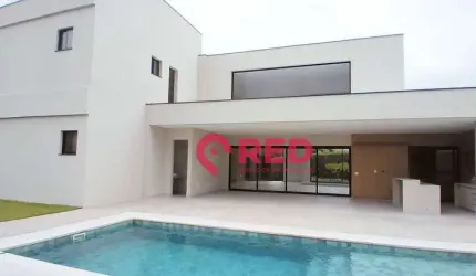 Casa com 4 dormitórios à venda, 504 m² por R$ 6.200.000,00 - Condomínio Lago Azul - Araçoiaba da Serra/SP