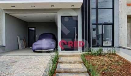 Casa com 3 dormitórios à venda, 135 m² por R$ 915.000,00 - Condomínio Villagio Wanel - Sorocaba/SP