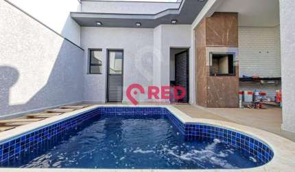 Casa com 3 quartos à venda, 132 m² por R$ 830.000 - Condomínio Villagio Wanel - Sorocaba/SP