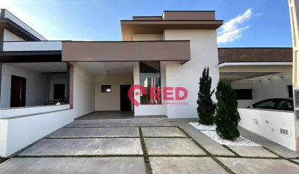 Casa com 3 dormitórios à venda, 105 m² por R$ 750.000,00 - Condomínio Village Moutonnée - Salto/SP