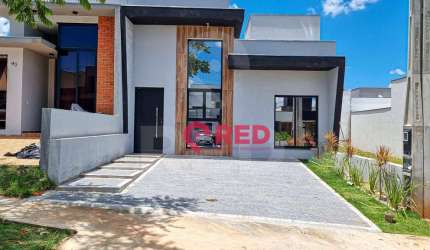 Casa com 3 dormitórios à venda, 104 m² por R$ 700.000,00 - Condomínio Villagio Ipanema - Sorocaba/SP