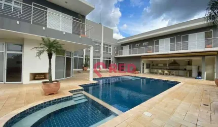Casa com 5 quartos - venda por R$ 6.900.000 ou aluguel por R$ 25.000/mês - Colinas do Mosteiro de Itaici - Indaiatuba/SP