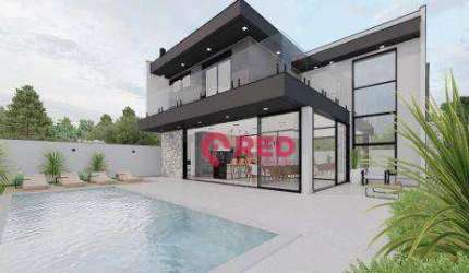 Sobrado com 4 dormitórios à venda, 322 m² por R$ 2.775.000,00 - Alphaville Nova Esplanada - Votorantim/SP