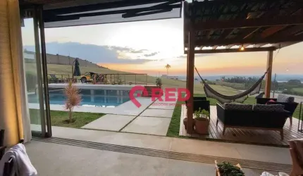 Casa com 4 quartos, 430 m² - venda por R$ 5.500.000 ou aluguel por R$ 28.300/mês - Condomínio Fazenda Kurumin - Itu/SP
