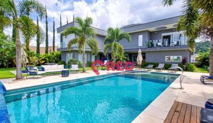 Casa com 7 quartos à venda, 800 m² por R$ 14.000.000 - Condomínio Fazenda Serrazul - Itupeva/SP