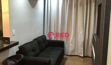 Flat com 1 dormitório para alugar, 44 m² por R$ 3.333,00/mês - Jardim América - Sorocaba/SP