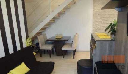 Cobertura com 2 dormitórios, 77 m² - venda por R$ 900.000,00 ou aluguel por R$ 5.100,00/mês - Vila P