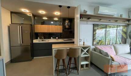 Flat em Frente ao Shopping Análi- MOBILIADO, 55m , 1 dorm, 2 vagas - Aluiguél R$ 6.500 + Encargos