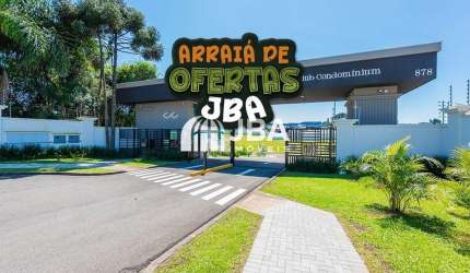 Terreno em condomínio fechado à venda na Rua Aníbal Requião, 878, Xaxim, Curitiba, 308 m2 por R$ 1.080.393