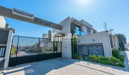 Casa em condomínio fechado com 3 quartos à venda na Rua Doutor Danilo Gomes, 1656, Boqueirão, Curitiba, 92 m2 por R$ 720.000
