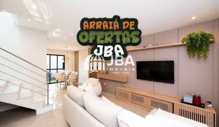 Casa em condomínio fechado com 3 quartos à venda na Rua Júlio Wischral, 753, Uberaba, Curitiba, 91 m2 por R$ 697.371