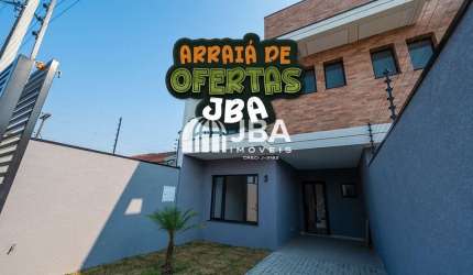 Casa com 3 quartos à venda na Rua Tenente Tito Teixeira de Castro, 1784, Boqueirão, Curitiba, 125 m2 por R$ 737.200