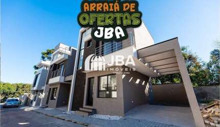 Casa em condomínio fechado com 3 quartos à venda na Rua Jaboticabas, 78, Uberaba, Curitiba, 105 m2 por R$ 750.000