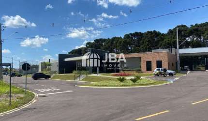 Terreno em condomínio fechado à venda na Rua dos Pintassilgos, 130, Aviação, São José dos Pinhais, 294 m2 por R$ 603.000