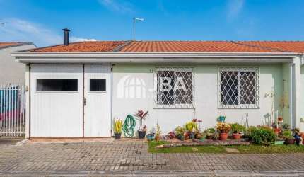 Casa em condomínio fechado com 3 quartos à venda na Rua Professora Edmée Neal Algouver, 245, Alto Boqueirão, Curitiba, 84 m2 por R$ 350.000