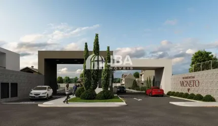 Terreno em condomínio fechado à venda na Rua Oristela Foggiatto, 580, Costeira, São José dos Pinhais, 132 m2 por R$ 233.988