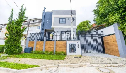 Casa em condomínio fechado com 3 quartos à venda na Rua Pedro Rigotto, 131, Ahú, Curitiba, 246 m2 por R$ 1.599.000