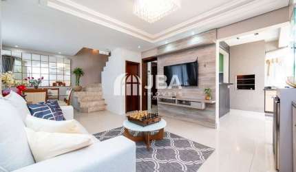 Casa em condomínio fechado com 3 quartos à venda na Rua Professor Joaquim de Mattos Barreto, 233, São Lourenço, Curitiba, 154 m2 por R$ 949.000